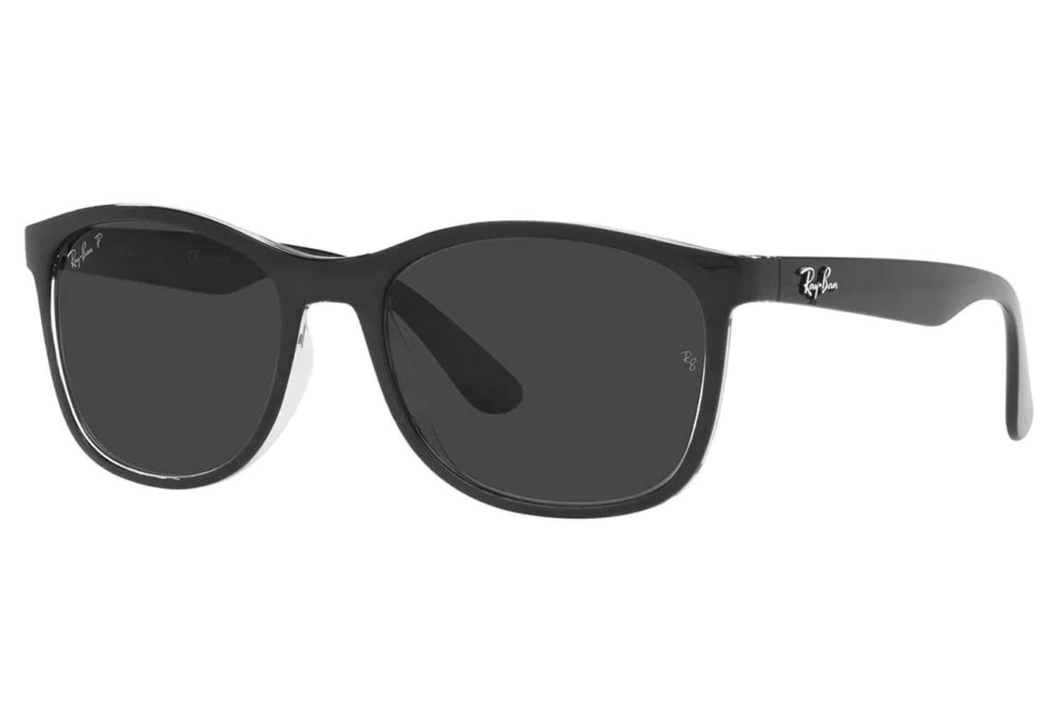 Mens black ray ban sunglasses sales