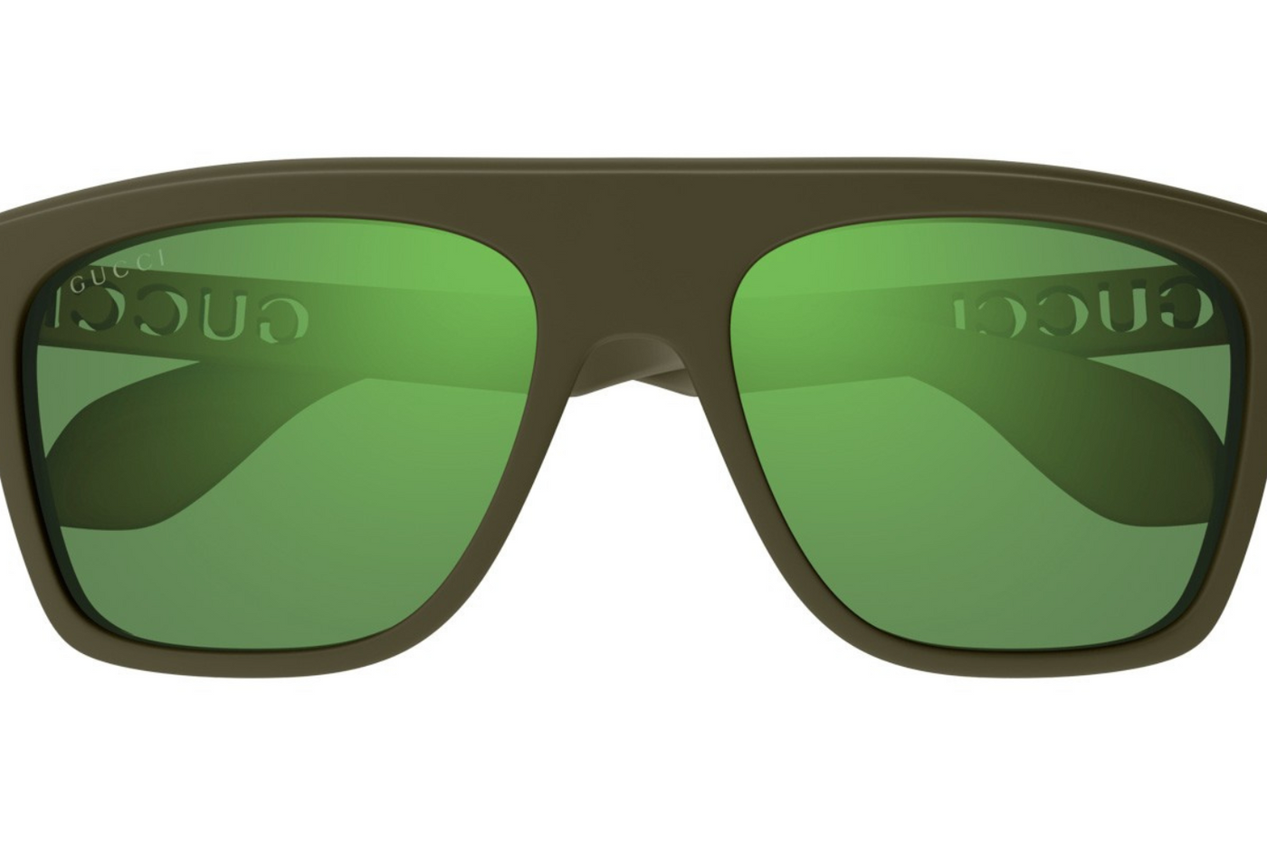 GUCCI グッチ メタルロゴ ヴィンテージ y2k サングラス グリーン Gucci Sunglasses GG1570S – woweye