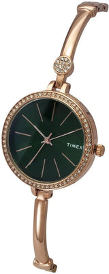 Timex Fria Green Dial Women Watch TWEL18406