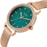 Timex Trendline Teal Round Dial Women’s Watch TWEL22305