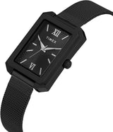 Timex Black Rectangle Dial Analog Women’s Watch TWEL233SMU01