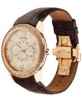 Titan Royale Multifunction Beige Dial Watch 10002WL01