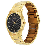 Titan Karishma Regal Classic Black Dial Men’s Gold Watch