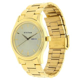 Titan Octane Silver Dial Steel Watch 1650BM03