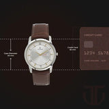 Titan Silver Dial Day-Date Men’s Watch NU1774SL01