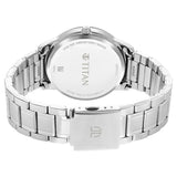 Titan Minimals Metal Strap Analog Watch for Men NS1806NM01