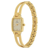 Titan Quartz Champagne Dial Women’s Watch NU2131YM04