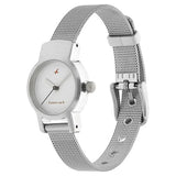 Fastrack Quartz Analog White Dial Girls Watch NR2298SM02