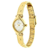 Titan Silver Dial Gold Women’s Watch NU2417YM01