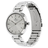 Titan Workwear Silver Dial Women’s Watch NU2480SM07