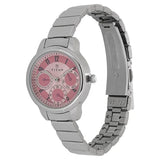 Titan Quartz Multifunction Pink Dial Women’s Watch NJ2481SM02