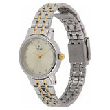 Titan Champagne Women’s Watch 2593BM01