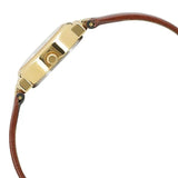 Titan Champagne Leather Women’s Watch 2594YL01