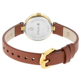 Titan Lagan Silver Women’s Watch NT2598YL03