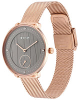 Titan Workwear Grey Dial Women’s Watch NU2651WM01