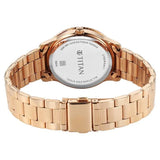 Titan Purple Sports Fashion Green Dial Women’s Watch 2766WM01