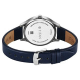 Titan Neo Blue Leather Women’s Watch NU2781SL02