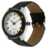 Fastrack Silver Dial Guys Watch NU3015AL01