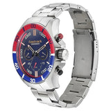 Fastrack Hitlist Chronograph Blue Dial Guys Watch NM3072SM06