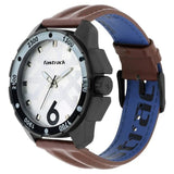 Fastrack Hitlist White Dial Guys Watch NT3084NL04