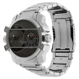 Fastrack Black Dial Stainless Steel Strap Men's Watch NS3098SM01