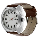 Fastrack Quartz Analog White Dial Guys Watch NR3117SL01