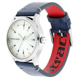 Fastrack I Love Me Silver Dial Leather Watch NR3236SL01