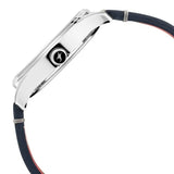 Fastrack I Love Me Silver Dial Leather Watch NR3236SL01