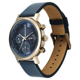 Fastrack Chrome K Blue Dial Guys Watch 3287QL04