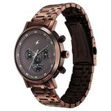 Fastrack Kronos Brown Dial Guys Watch NT3287QM04
