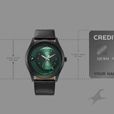 Fastrack Groove Green Dial Guys Watch NU3317NL03