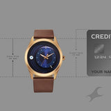 Fastrack Groove Blue Dial Guys Watch NU3317QL01