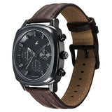 Fastrack Kronos Chronograph Black Dial Men’s Watch NU3319NL01