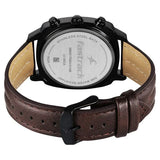 Fastrack Kronos Chronograph Black Dial Men’s Watch NU3319NL01