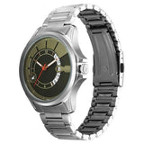 Fastrack Groove Green Dial Men's Watch 3323SM01