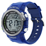 Fastrack Digital Blue Guys Watch NS38068PP02