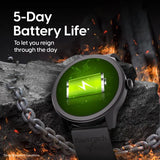 Fastrack Reflex Invoke Smartwatch Black 38091PP01