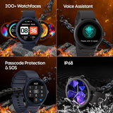 Fastrack Reflex Invoke Smartwatch Black 38091PP01