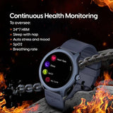 Fastrack Reflex Invoke Smartwatch Blue 38091PP03