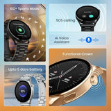 Fastrack Dezire FX1 Smart Watch 38126WM01K