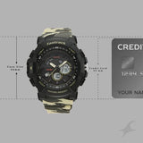 Fastrack Streetstyle Ana Digi Camo Grey Men's Watch 38131PP02W