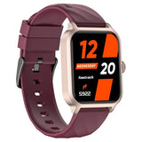 Fastrack Rave FX2 Smartwatch Wine Red Strap 38138PP05