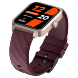 Fastrack Rave FX2 Smartwatch Wine Red Strap 38138PP05
