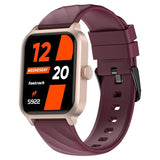 Fastrack Rave FX2 Smartwatch Wine Red Strap 38138PP05
