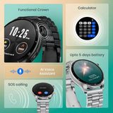 Fastrack Dezire FX1 Pro AMOLED Smartwatch 38142SM01K