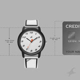 Fastrack Zine White Dial Guys Watch 38145PP08W