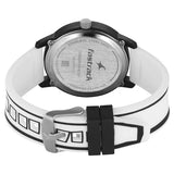 Fastrack Zine White Dial Guys Watch 38145PP08W