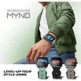 Fastrack MYND AI Features BT Calling IP68 38184PP03K