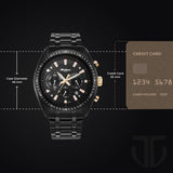 Titan Octane Black Men’s Watch NU90077KM04