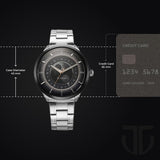 Titan Luna Sun Moon Grey Men’s Watch NU10028KM02